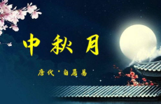 中秋月古诗,中秋月古诗中的诗意画卷